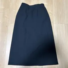 黒 スカート 裏地付き