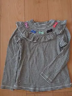 メゾピアノ ボーダーカットソー