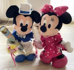 ミッキー ミニー ウエディング　ぬいぐるみ セット
