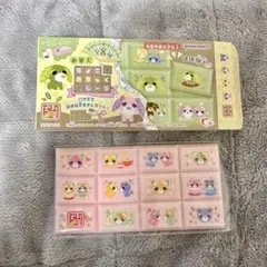 お茶犬　チョコブロックシール