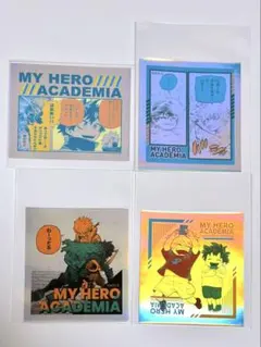 僕のヒーローアカデミア ヒロアカ オーロラステッカー シール 緑谷出久 爆豪勝己