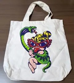 ヒステリックミニ プリントトートバッグ ヘビ