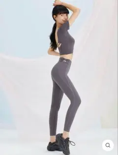 yomoment　蝶結びハイウエストレギンス