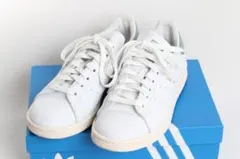 【2回使用】adidas STAN SMITH 24.0cm S80025