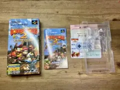 スーパードンキーコング2 ディクシー&ディディー　箱・取扱説明書のみ