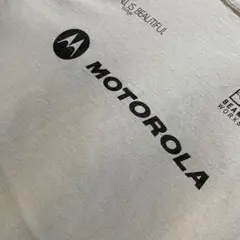 モトローラ　ビームスワークス　フットボールTシャツ　L アンビルボディ　USA製