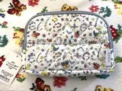新品　フェイラー　リバティ　コラボ　メイクポーチ　グレー