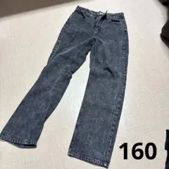 大人見えデニムパンツ AND YUA ANY グローバルワーク 160