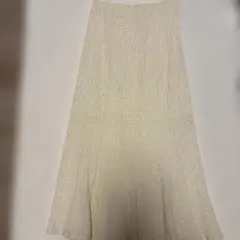 ローリーズファーム　フレアスカート　オフホワイト 即日発送