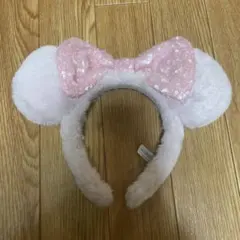 ディズニー ミニーちゃん カチューシャ ピンク