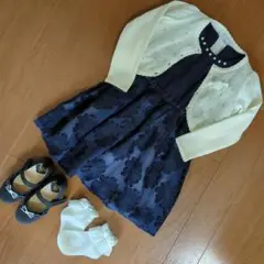 フォーマルワンピース　シューズつき