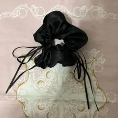 GU サテンリボンシュシュ