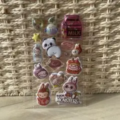 おすそ分け シール ラブブ シャカシャカ ボンボンドロップシール