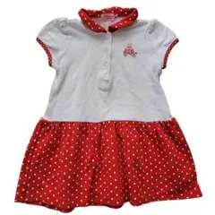 MIKI HOUSE ミキハウス Hot Biscuits 半袖ワンピース 90