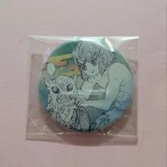 鬼滅の刃 嘴平伊之助 竈門禰豆子 原画 缶バッジ