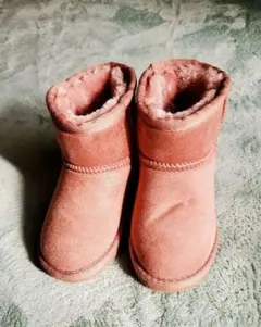 ブーツ　15.0　ピンク　バースデイ