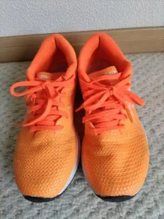 asics 　アシックス 　スニーカー　オレンジ　23cm