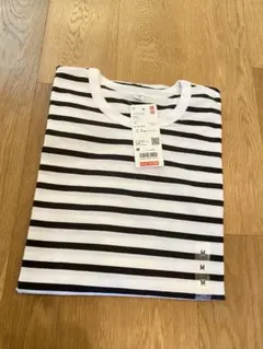 UNIQLO エアリズム 長袖ボーダーTシャツ M