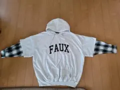 レディースフード付きカジュアルパーカーMサイズオーバーサイズでゆるっと可愛い