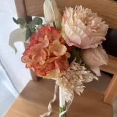 即日匿名発送 造花 写真映え ウェディングブーケ