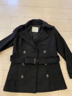 ゆみ様専用♡セシルマクビー　Pコート　ブラック