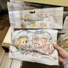 ダッフィー&フレンズ スプリングインブルーム掛け布団カバー・枕カバー
