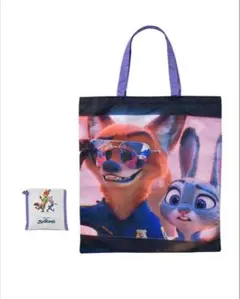 ディズニーストア ズートピア　ジュディ＆ニック ショッピングバッグ・エコバッグ