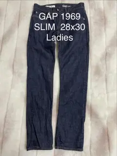 GAP 1969 SLIM スリム デニム ジーンズ 28x30 レディースのサムネイル