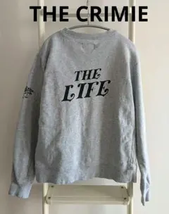 THE CRIMIE バックロゴスウェット グレー M