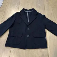 COMME CA ISM ブラック スーツジャケット 110A