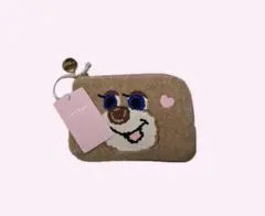 ラブラリーフェイラー☆ドアップテディガールL字ポーチ