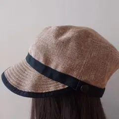 THE NORTH FACE ベージュキャップ
