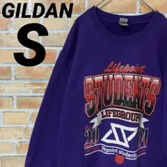 GILDAN 00s ビッグプリント スウェット トレーナー 良デザイン