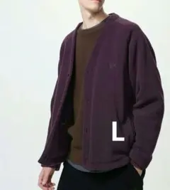ユニクロ ✖Needlesフリース オーバーサイズ カーディガン Lサイズ