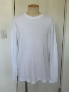 【美品】JAMES PERSE（ジェームスパース）クルーネック ロンT 白のサムネイル