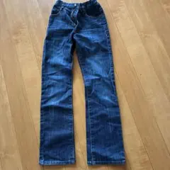 L-COPECK ダークブルー ストレートパンツ