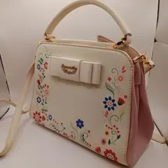 Samantha Vega サマンサベガ　花柄ショルダーバッグ