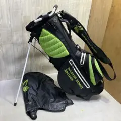 良品 パーリーゲイツ マスターバニー 防水 軽量 スタンド キャディバッグ