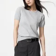 UNIQLO UVカットクルーネックセーター