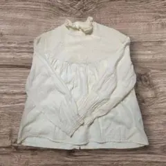 サマンサモスモス　フリル付きブラウス