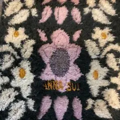 ANNA SUI 花柄タオルハンカチ