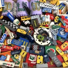 LEGO レゴ　プリントパーツ　シールパーツ　大量　まとめ売り