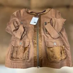 Renamer ノーカラージャケット ブラウン