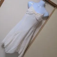 新品未使用　タグ付き　A.Rose　ベージュ　フレアワンピース　M
