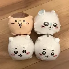 ちいかわ 貯金箱 4点セット ハチワレ うさぎ ミニバンク まとめ売り