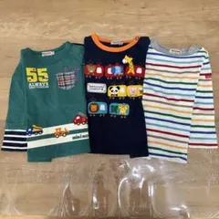 3点セット　ミキハウス ロンT90①