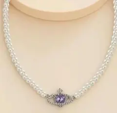 ヴィヴィアン　フェイクパール　ネックレス