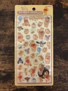 ボンボンドロップシール プーさん ディズニー