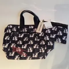 COMME des GARCONS と レスポの'04限定コラボバッグ ポーチ付