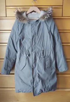 テチチTe chichi リバーシブル ダウン モッズコート M 4way